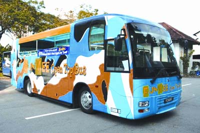 FunVee Open Top Bus (Double Deck)